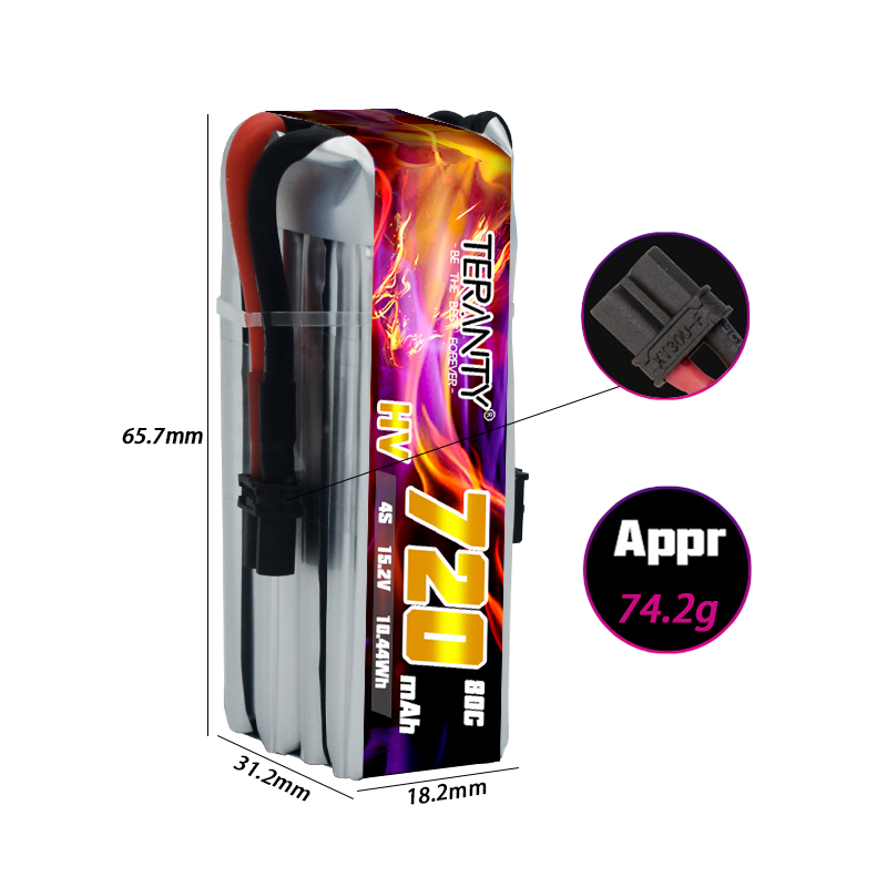 TERANTY 720mAh 4S 15,2V HV Lip – Drone Kit Racing Bewertung und Preis